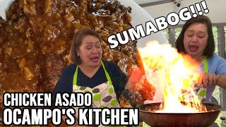 Chicken Asado  Ocampos kitchen [upl. by Nilknarf478]