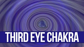 Chakra 6  Ajna Brow The Third Eye Chakra Violet Visualization MeditationYoga Music [upl. by Wilda]