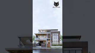 House Tour  Interesting 2 Storey Modern House design With 4 Bedrooms  Swimming Pool  short [upl. by Pomona]