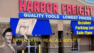 LEAKED Harbor Freight October Parking Lot Sale Flyer [upl. by Hannahs]