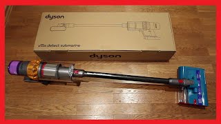 Dyson V15s Detect Submarine mit Wischfunktion Unboxing [upl. by Fromma584]