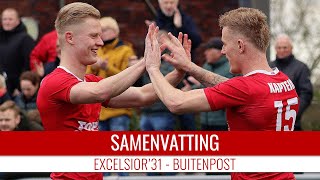 Samenvatting Excelsior31  Buitenpost [upl. by Norak]