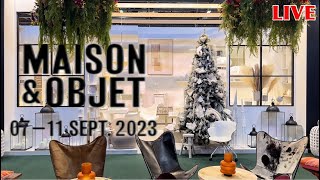 🇫🇷PARIS DESIGN WEEK MAISON amp OBJET 2 Live Streaming 10September2023 [upl. by Romine]