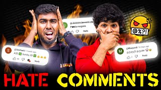 Reacting To Hate Comments Ft A2DChannel [upl. by Amitak]