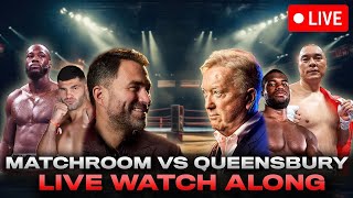 🔥🥊 MATCHROOM VS QUEENSBERRY 5V5 LIVE WATCHALONG [upl. by Tori798]