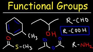 Functional Groups [upl. by Adnamal]