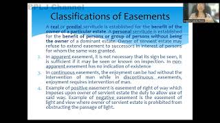 PROPERTY  Easements [upl. by Elsbeth209]