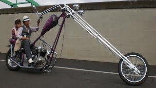 Amazing Custom Long Chopper Motorcycles [upl. by Aicilana]