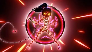 Miraculous Ladybug Transformation Purple Tigress 3D NEON version FAN MADE [upl. by Romalda]