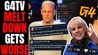 G4TV MELTDOWN After Raging Feminist Rant  Adam Sessler HATES FANS If They Dont Think Like Him [upl. by Centonze]