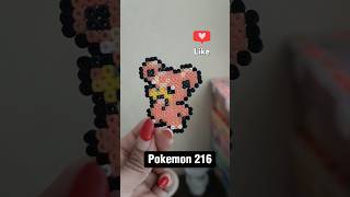 Teddiursa Beads perlerbead pixelartist pixelart pokemon teddiursa sakupixel [upl. by Ita]