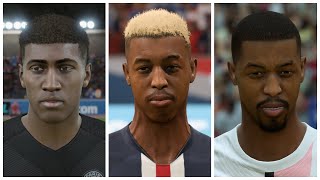 Presnel Kimpembe Face Evolution FIFA 16 to FIFA 22 [upl. by Kosey]