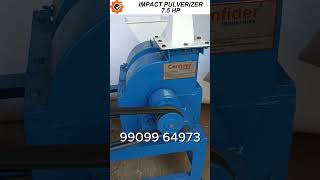 Impact Pulverizer 75HP  Impact Blower Pulverizer Cactus Seeds Grinding impactpulverizer [upl. by Atteiluj]