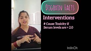 NCLEX REVIEW OF DIGOXIN A CARDIAC GLYCOSIDE NCLEX [upl. by Lilahk]