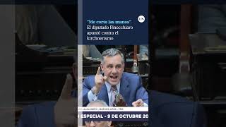 El diputado disparó contra el kirchnerismo quotMe corto las manos antes de votar con ellosquot [upl. by Naltiak]