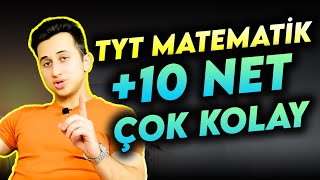 TYT MATEMATİK 1015 NET İÇİN EN KOLAY KONULAR [upl. by Tibbitts260]