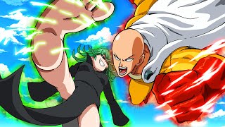 Saitama vs Tatsumaki Full Cinematic Fight [upl. by Mailliw]