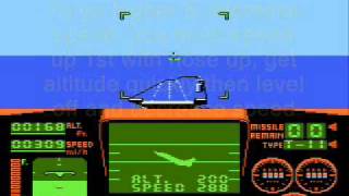 Top Gun NES  How to Land the Plane and Refuel [upl. by Ause558]