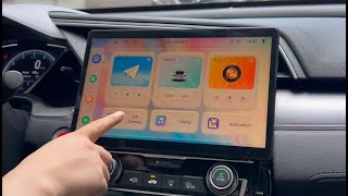 Test Newest Android Car Radio Stereo GPS Intelligent Multimeida System Carplay Review [upl. by Cristian]