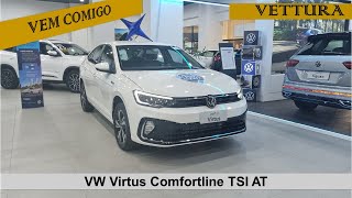 Virtus Comfortline 200 TSI  Sedan pra quem gosta de sedan [upl. by Domela]