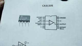 ca3130 ic workingca3130ca3130 opampca3130ic [upl. by Vanya863]