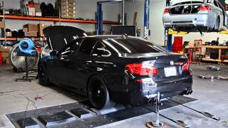 2013 BMW F10 M5  633whp Dyno [upl. by Dollie]