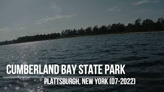 Cumberland Bay state park campground Plattsburgh New York [upl. by Serrano]