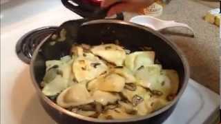 How to cook frozen Pierogies Polish style [upl. by Keraj]