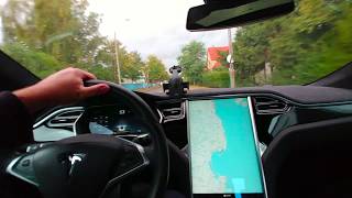 TESLA PO POLSCE 15 AUTOPILOT [upl. by Marala677]