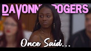 DaVonne Once Said [upl. by Dibbrun]