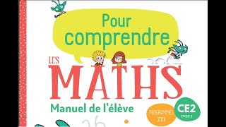 Pour comprendre les maths ce2 Programme 2018 EXERCICE 4 PAGE 21 [upl. by Trevlac]