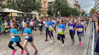 Ljubljanski maraton 2023  Šolski teki  OŠ J Dalmatina KK [upl. by Glogau]