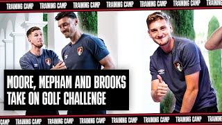 Cherries Chipping Challenge ⛳️  Moore Mepham and Brooks battle out in TENSE golfing showdown [upl. by Werra973]