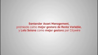 Santander Asset Management  Mejor Gestora Renta Variable Española [upl. by Bassett]