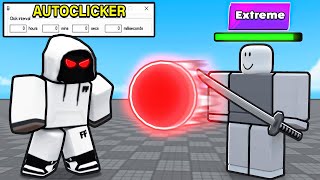 AUTOCLICKER vs NPC MODE In Roblox Blade Ball [upl. by Nata]