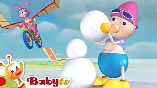 Playground of Toys 2  The Ball Game Hot Air Balloon amp More Kids Toys  BabyTV [upl. by Acinot640]