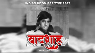 SOLDIndian Sampled Bollywood WestCoast Gangsta Boombap Beat quotBADSHAH quot ProdJs Style Beats [upl. by Saiff]