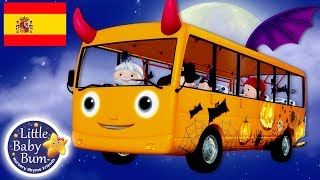 Las Ruedas del Autobús  ¡Especial de Halloween  Dibujos Animados  Little Baby Bum en Español [upl. by Greerson100]