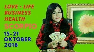 SCORPIO  15  21 OKTOBER 2018 Endang Tarot Indonesia  Minggu 92 Tahun 2018 [upl. by Vale234]