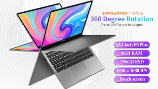 LAPTOP TECLAST F6 PLUS 133 INCH  360 DEGREE ROTATION [upl. by Manuela]