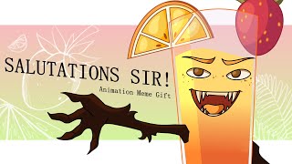 SALUTATIONS SIR  Animation Meme Gift [upl. by Pablo]