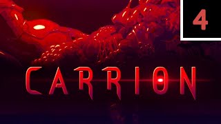 Прохождение CARRION ПК • 60 FPS Часть 4 — База «Риф Левиафана» [upl. by Nylodnarb]