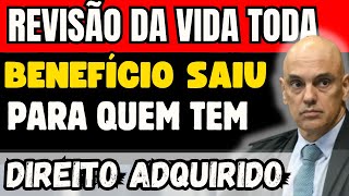 REVISÃO DA VIDA TODA JUSTIÇA DIVULGOU LISTA DOS APOSENTADOS QUE PODEM DOBRAR O PAGAMENTO DO INSS [upl. by Ericka]