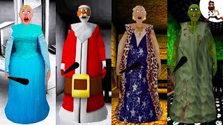 All the Mods of Granny ► by Abegi Jo ► ELSA Frozen ► The evolution №9 [upl. by Winne643]