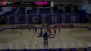 Loretto Volleyball Knock Off LCHS Sweep Season Series [upl. by Toffic217]