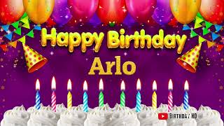 Arlo Happy birthday To You  Happy Birthday song name Arlo 🎁 [upl. by Darci]