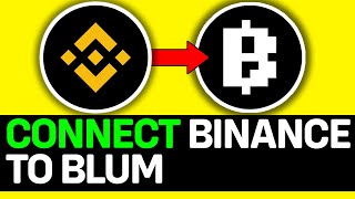 How To Connect Binance Wallet To Blum 2024  Full Guide [upl. by Tallbot521]