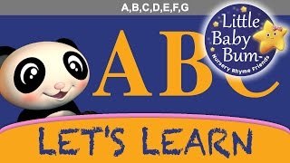 ABC Song  Learn with Little Baby Bum  Nursery Rhymes for Babies  Songs for Kids [upl. by Hepsoj105]