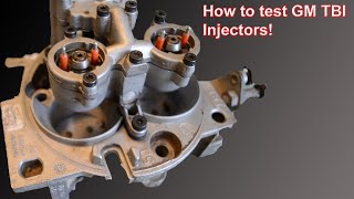 How to test your TBI Injectors [upl. by Ardnot934]