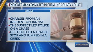 Endicott man convicted in Chemung County Court [upl. by Gilman36]